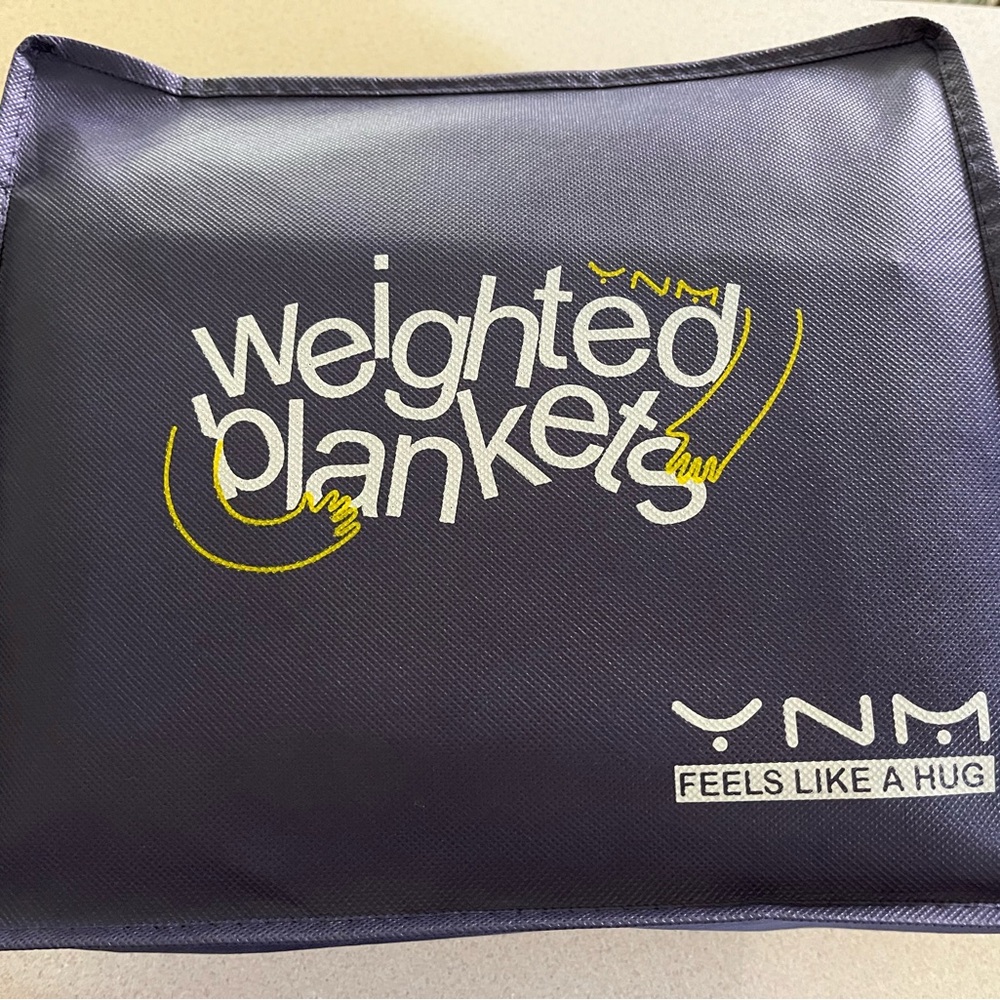 Gray Weight Blanket WITH Duvet Cover